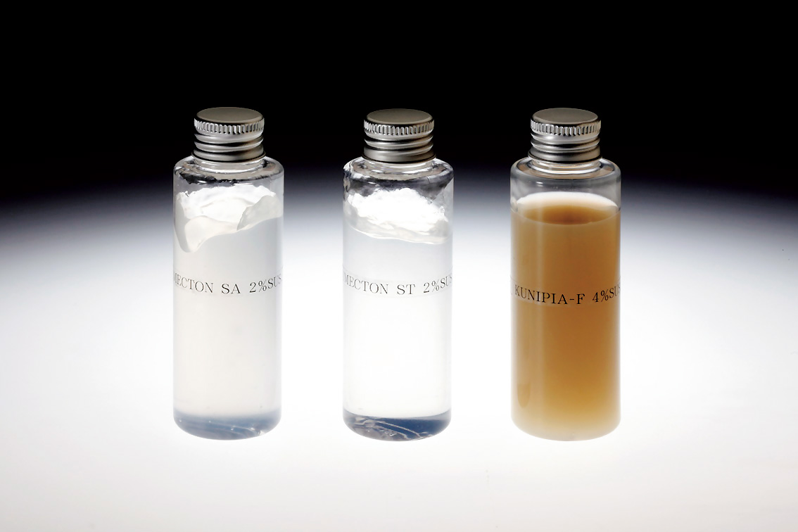 Kunipia / Sumecton dispersion liquids